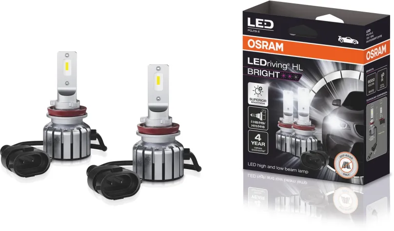 LED autožiarovka OSRAM LEDriving HL BRIGHT +300% "H8/H11/H16/H9" 12V