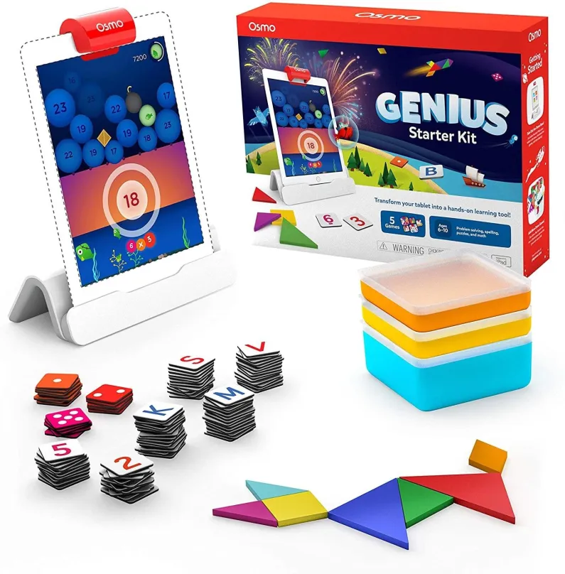 Vzdelávacia hračka Osmo Genius Starter Kit – Interaktívne vzdelávanie hrou – iPad