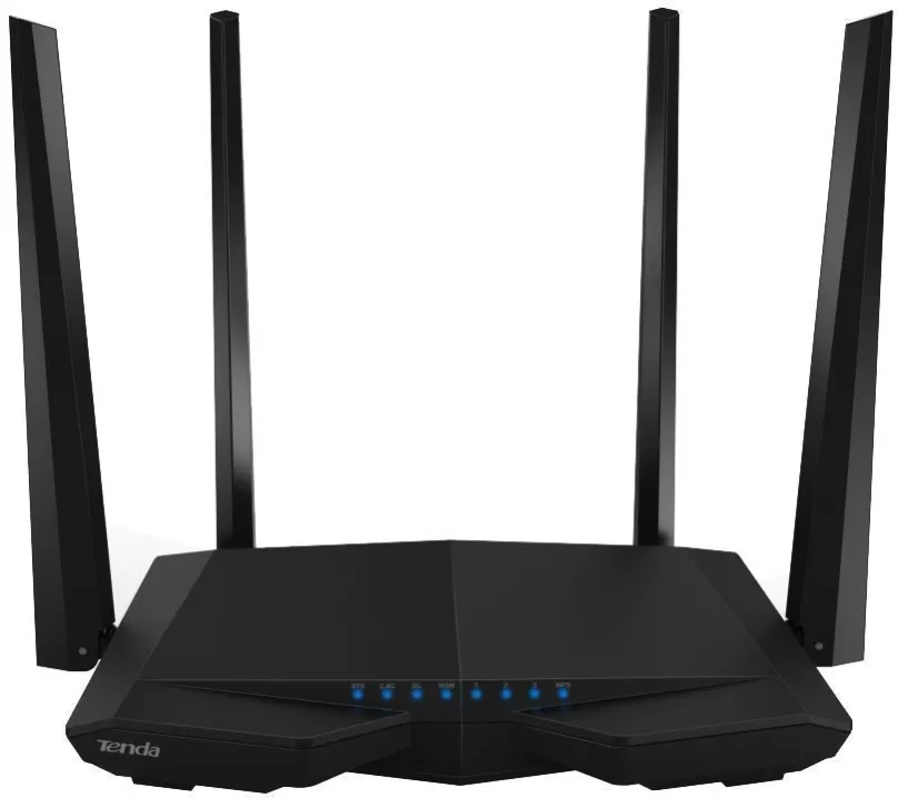 WiFi router Tenda AC6, štandard 802.11s/b/g/n/ac, maximálna rýchlosť Wi-Fi 1200 Mb/s, dual