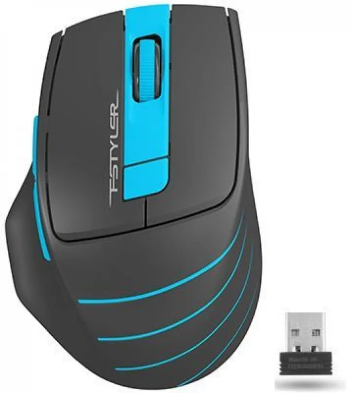 Myš A4tech FG30B FSTYLER, bezdrôtová, optická, pre pravákov, pripojenie cez bezdrôtový USB