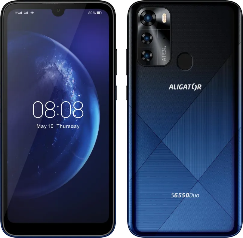 Mobilný telefón Aligator S6550 Duo 3GB/128GB modrá