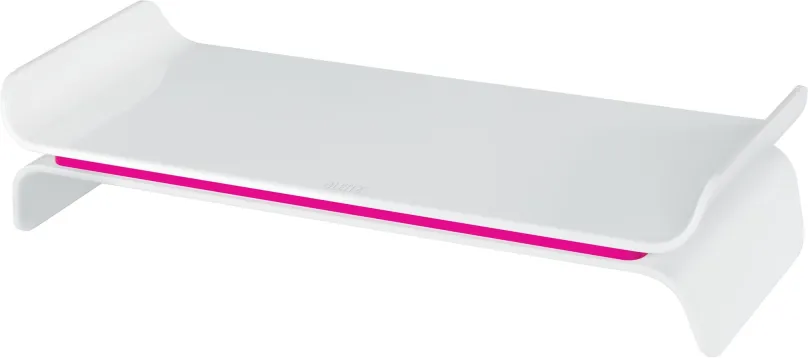 Podstavec pod monitor LEITZ WOW ERGO 48.3 x 20.9 x 11.2 cm, ružový