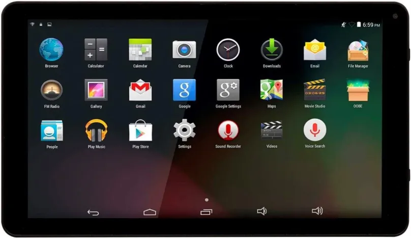 Tablet Denver A/S TAQ-10252, displej 10,1" HD 1024 × 600 1,2 GHz, RAM 1 GB, interná p