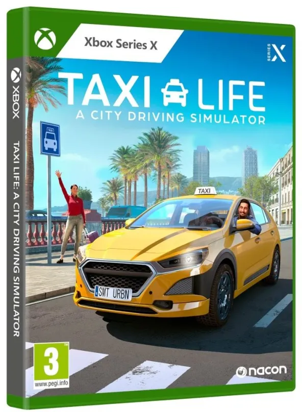Hra na konzole Taxi Life: A City Driving Simulator - Xbox Series X