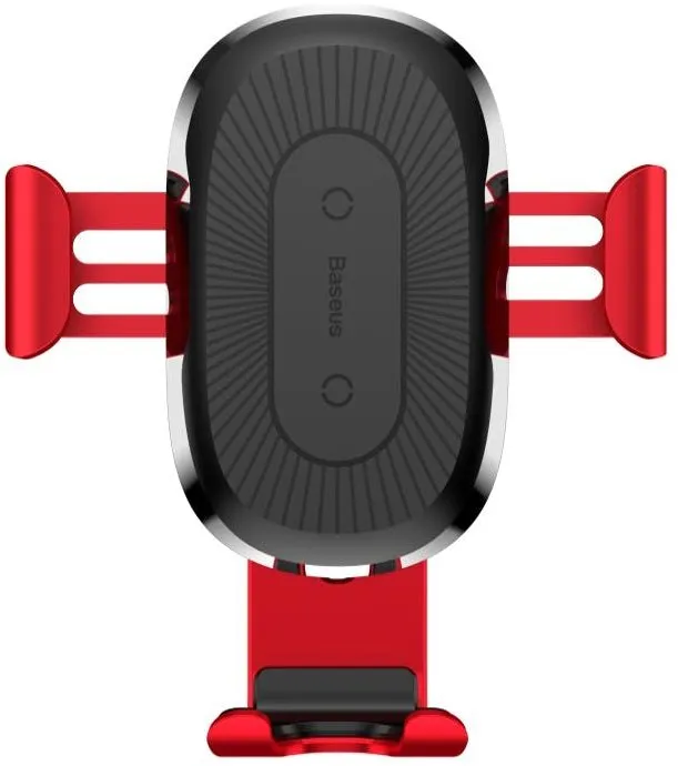 Bezdrôtová nabíjačka Baseus Wireless Charger Gravity Car Mount Red