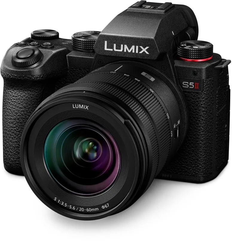 Digitálny fotoaparát Panasonic Lumix DC-S5 Mark II + Lumix S 20-60 mm f/3,5-5,6 Macro OIS + Lumix S 50 mm f/1,8