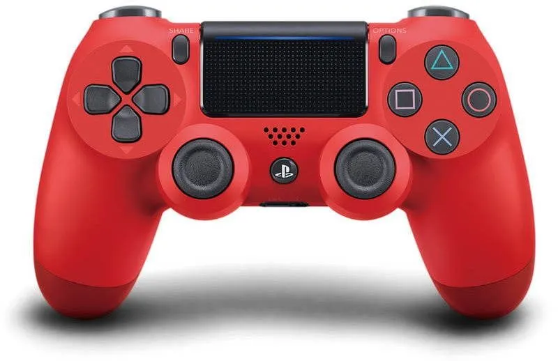 Gamepad Sony PS4 Dualshock 4 V2 - Magma Red, pre PS4, bezdrôtové pripojenie, 3,5 mm Jack (