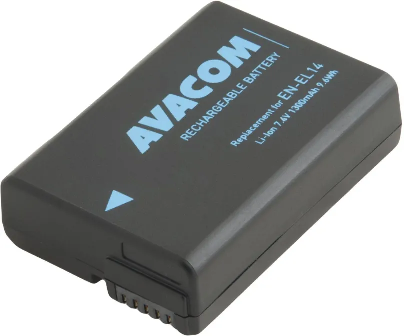 Batéria pre fotoaparát AVACOM za Nikon EN-EL14 EN-EL14a EN-EL14e Li-Ion 7.4V 1300mAh 9.6Wh