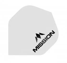 Letky na šípky Mission Letky Logo - Matt White F1948