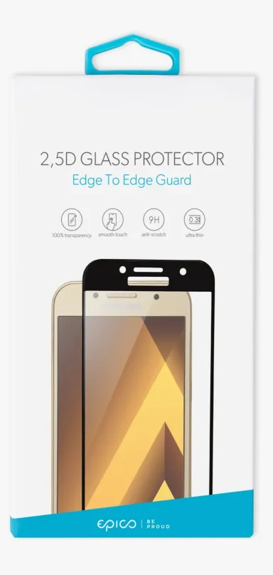Ochranné sklo EPIC Glass 2.5D pre Honor Play - čierne