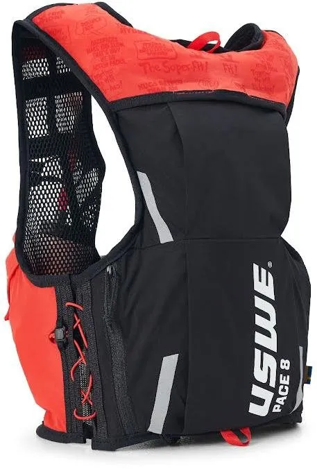 Športový batoh Uswe Pace 8 red/black L-XL