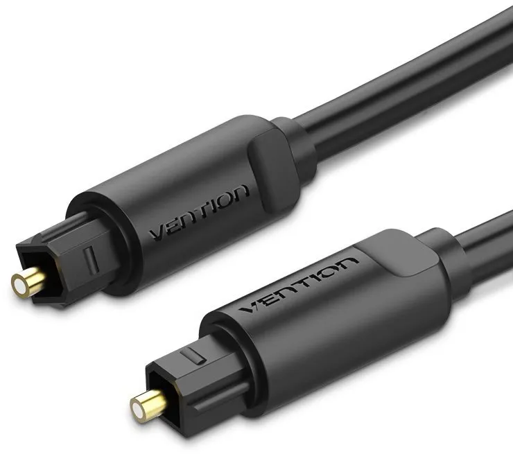 Audio kábel Vention Optical Fiber Toslink Audio Cable 1.5m Black