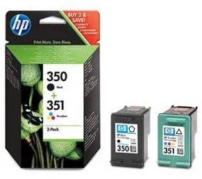Cartridge HP SD412EE č. 350 a č. 351 čierna a farebná