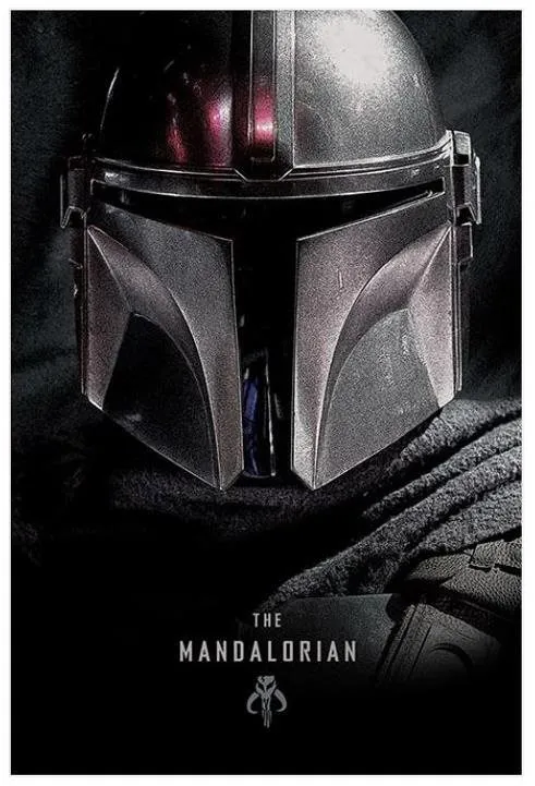 Plagát Star Wars: Mandalorian - Dark