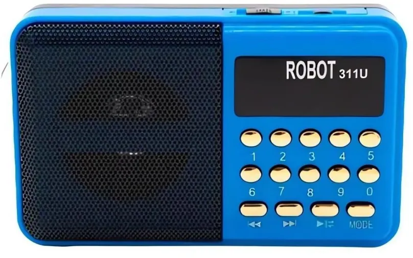 Rádio PRONETT XJ5097 Mini vreckové rádio USB modré