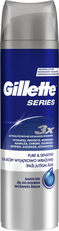 Gél na holenie GILLETTE Series Sensitive 200 ml