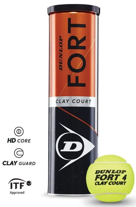 Tenisová loptička Dunlop Fort Clay court
