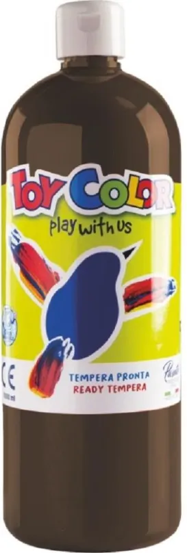 Tempery Temperová farba Toy Color 1000ml - hnedá