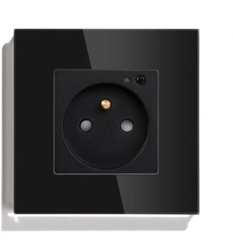 Múdra zásuvka iQtech SmartLife JW04-BK, múdra Wi-Fi zásuvka s kolíkom, 16 A meranie spotreby, čierna