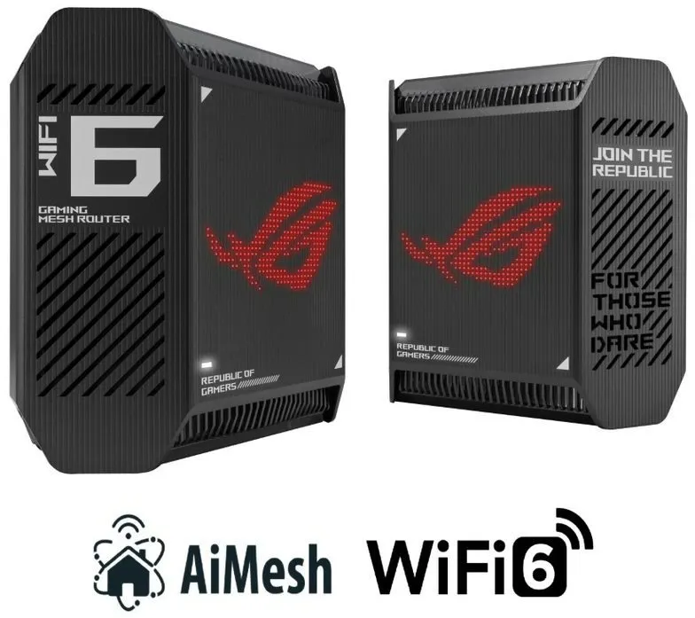 WiFi systém ASUS ROG Rapture GT6 (2-pack, Black)