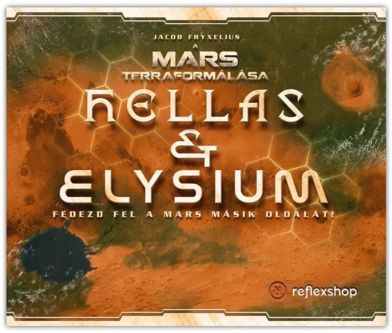 Rozšírenie spoločenské hry Mars: teraformácie - Hellas & Elysium