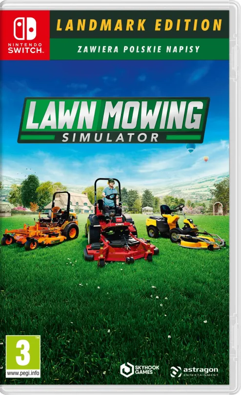 Hra na konzole Lawn Mowing Simulator: Landmark Edition - Nintendo Switch