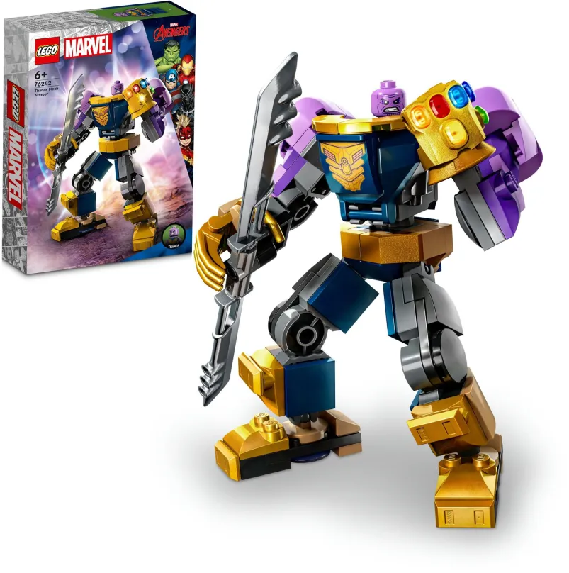 LEGO stavebnica LEGO® Marvel 76242 Thanos v robotickom brnení