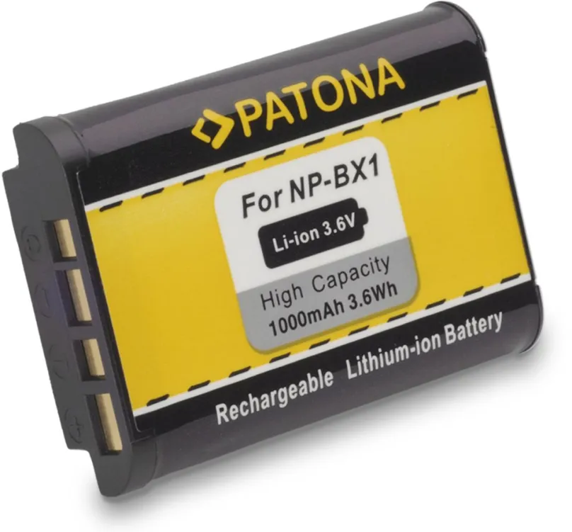 Batérie pre fotoaparát Paton pre Sony NP-BX1 1000mAh Li-Ion