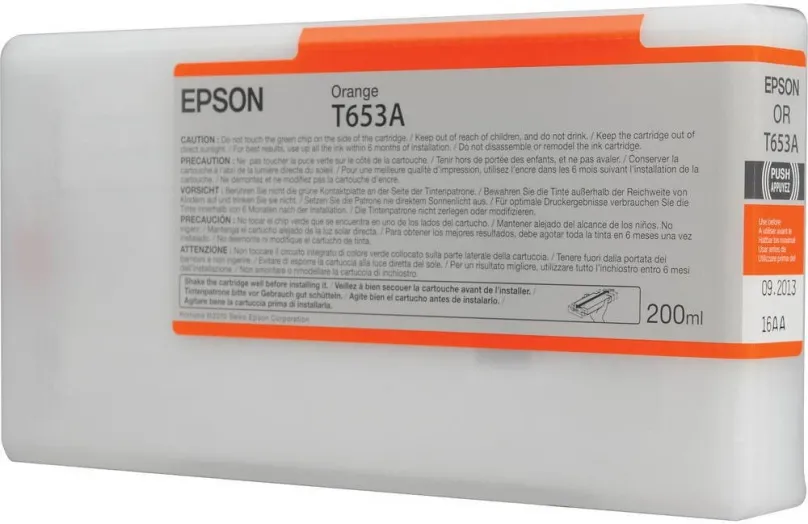 Cartridge Epson T653A oranžová
