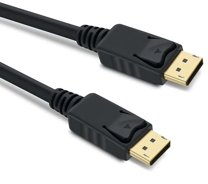 Video kábel PremiumCord DisplayPort 1.4 prípojný kábel M / M, pozlátené konektory, 2m