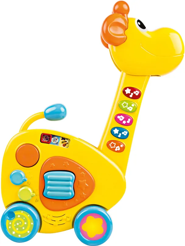 Interaktívna hračka Buddy Toys Detská gitara Žirafa