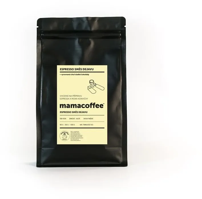 Káva mamacoffe Espresso zmes Dejavu, 250g