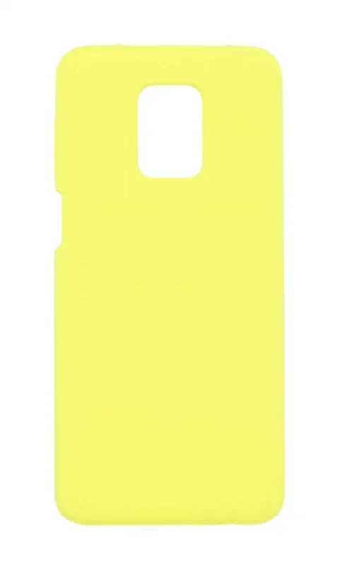 Kryt na mobil TopQ Kryt Essential Xiaomi Redmi Note 9 Pre žltý 85472