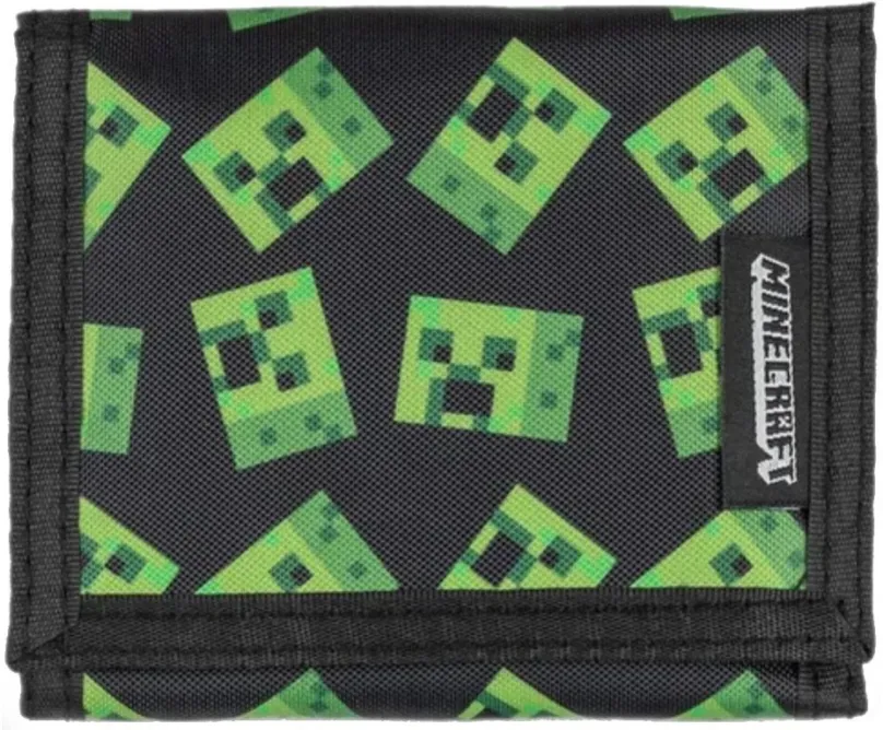 Peňaženka Minecraft - Creeper Head - peňaženka