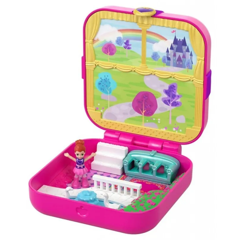 Polly Pocket Pidi svet v krabičke - Sídlo princeznej Lil Mattel GDK80