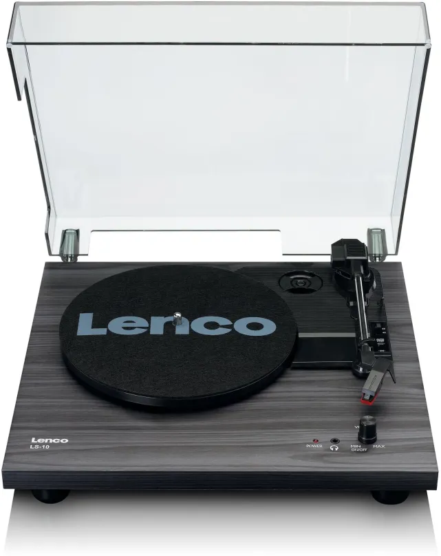 Lenco LS-10 - black, Gramofón so vstavanými reproduktormi