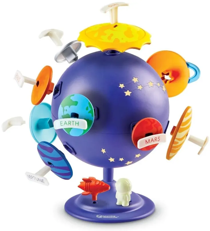 Didaktická hračka Learning Resources Puzzle Globus - Slnečná sústava