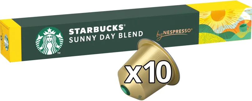 Kávové kapsule Starbucks® by Nespresso® Sunny Day Blend 10 ks
