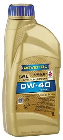 Motorový olej RAVENOL SSL SAE 0W-40; 1L