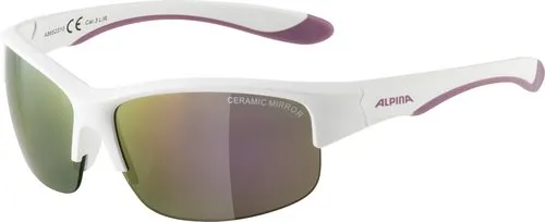 Cyklistické okuliare Alpina Flexxy Youth HR white matt-purple