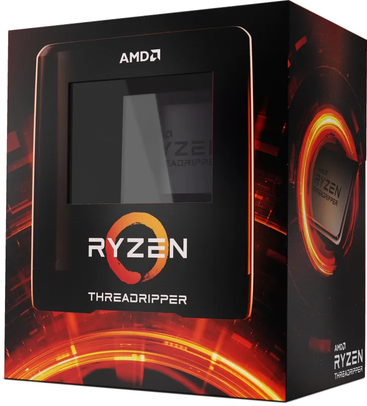 Procesor AMD Ryzen Threadripper 3970X, 32 jadrový, 64 vlákien, 3,7 GHz (TDP 280W), Boost 4