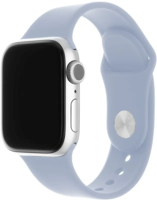 Remienok FIXED Silicone Strap SET pre Apple Watch 42/44/45/Ultra 49mm svetlo modrý
