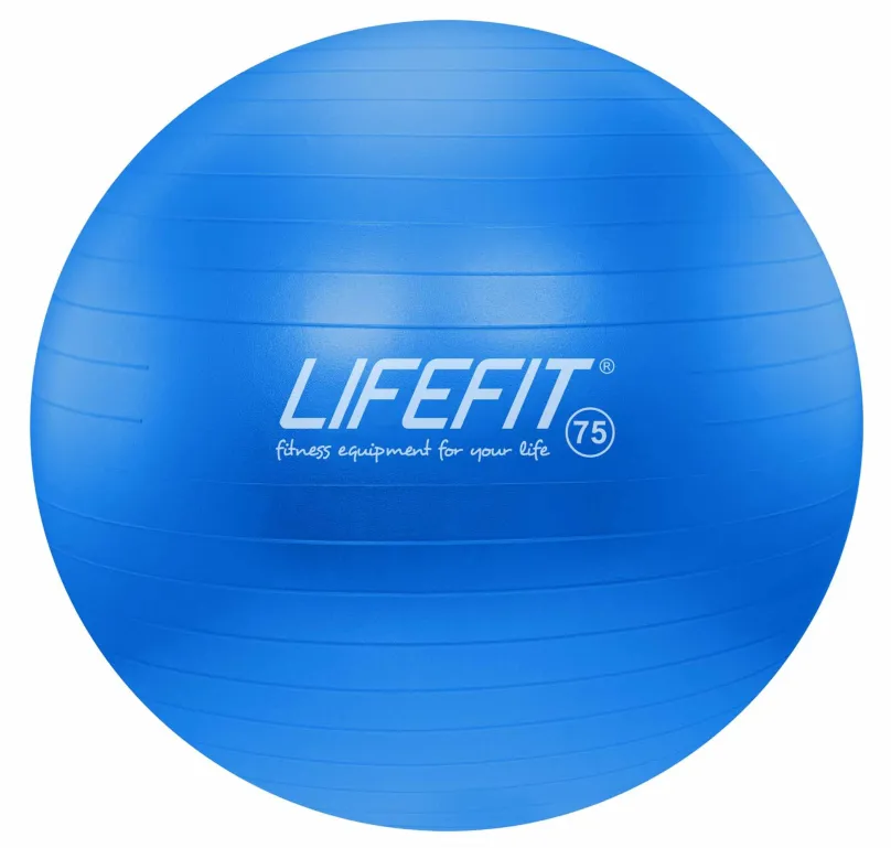 Fitlopta Lifefit anti-burst 75 cm, modrý