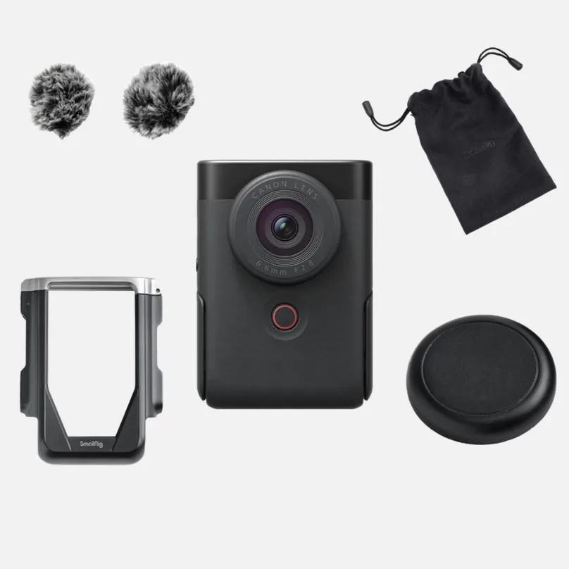 Digitálna kamera Canon PowerShot V10 Advanced Vlogging Kit čierna