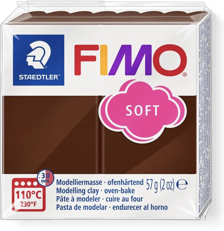 Modelovacia hmota FIMO soft 8020 56g čokoládová