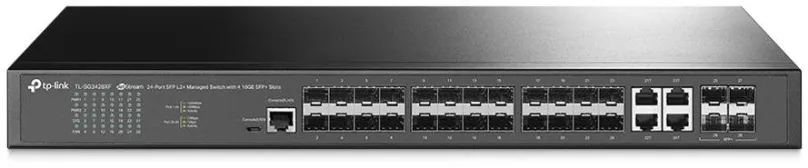 Switch TP-Link TL-SG3428XF, cloud platforma, L2, QoS (Quality of Service), spravovateľnosť