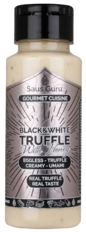BBQ grilovacia omáčka Black-White Truffle with Honey 250ml Saus.Guru