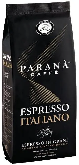 Káva Paraná caffé Espresso Italiano 100% arabica 1 Kg zrnková