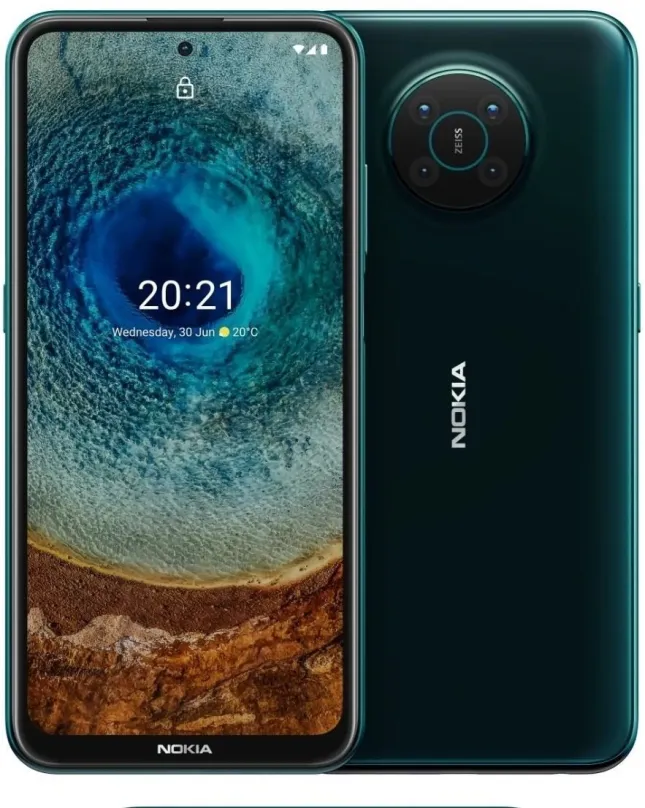 Mobilný telefón Nokia X10 Dual SIM 5G 4GB/128GB zelená