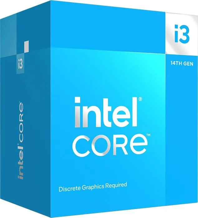 Procesor Intel Core i3-14100F, 4 jadrový, 8 vlákien, 3,5 GHz (TDP 110W), Boost 4,7 GHz, 12